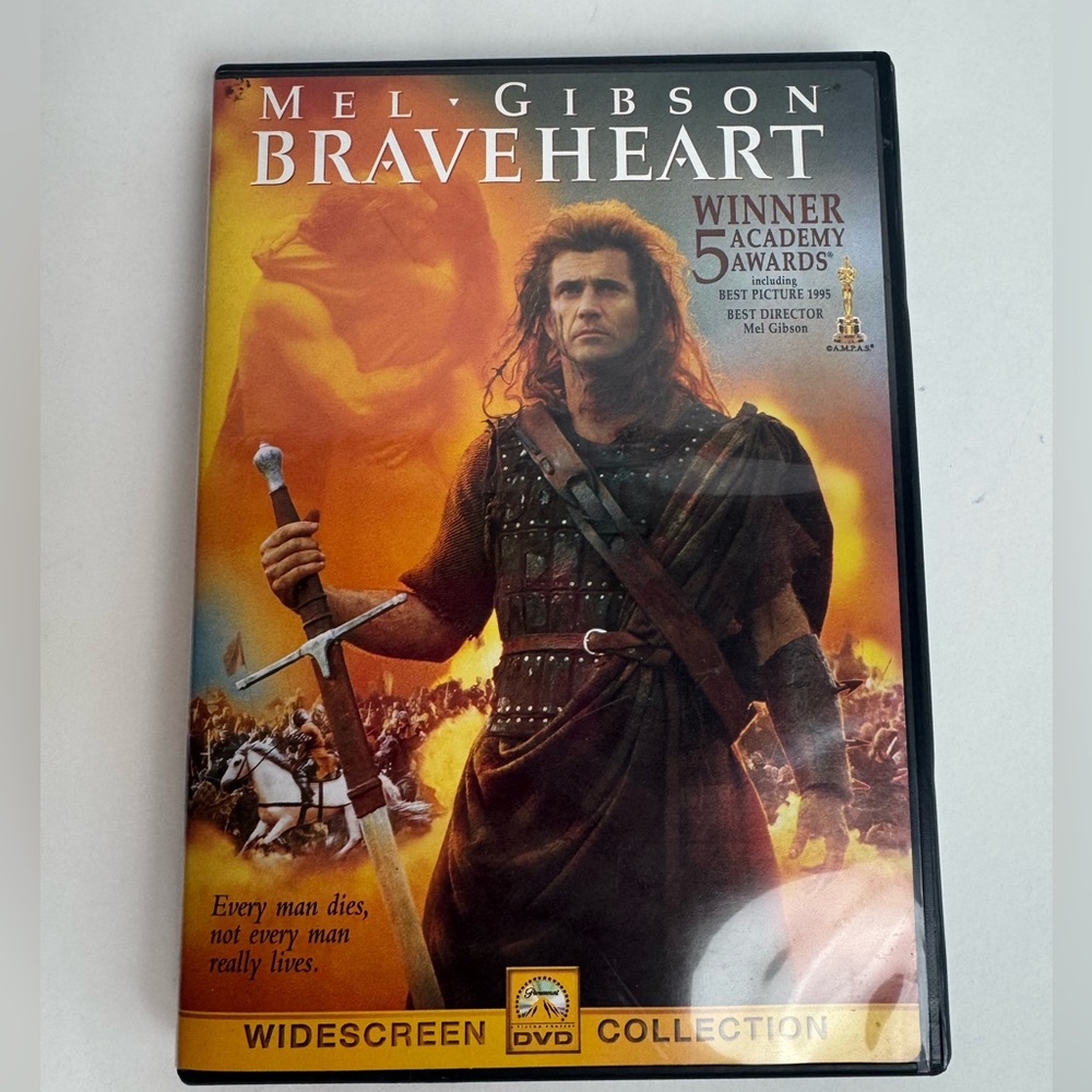 LAST CHANCE!! Braveheart | DVD | Mel Gibson (A, D), S. Marceau (Actor) | Used